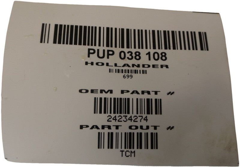 24234274 2006-2011 Chevrolet Impala Transmission Control Module TCM Used OEM 24234274