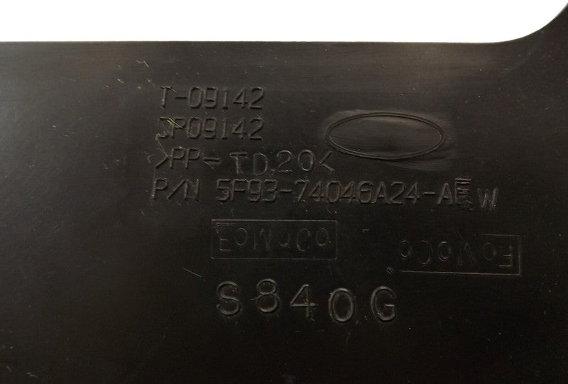 5F9Z74046A24AAA 2005-2007 Ford Freestyle Hush Panel Used OEM 5F9374046A24