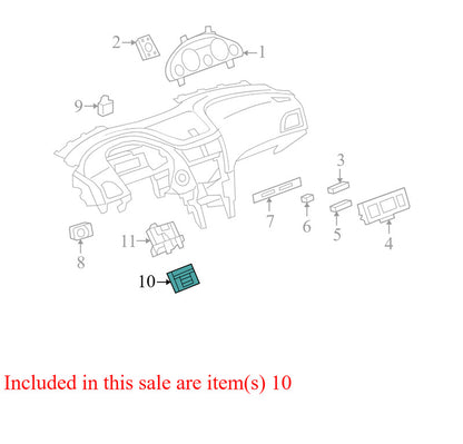 22860591 2008-2012 Buick Enclave Body Control Module Used 20935349 OEM