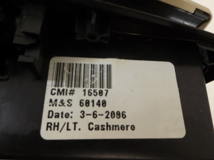 89038854 2004-2009 Cadillac SRX Passenger FR Door Storage Compartment Used OEM