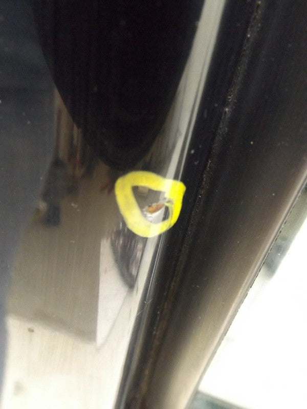 5L5Z1020124A  2003-2005 Ford Ranger Front Right Door Shell Used OEM 5L5Z1020124A Ebony