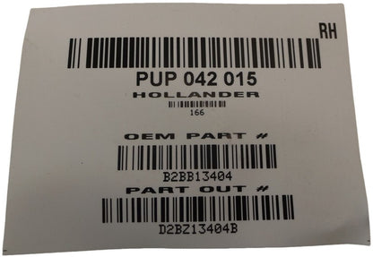 D2BZ13404B 2011-2019 Ford Fiesta Passenger Rear RR Tail Light Used OEM B2BB13404