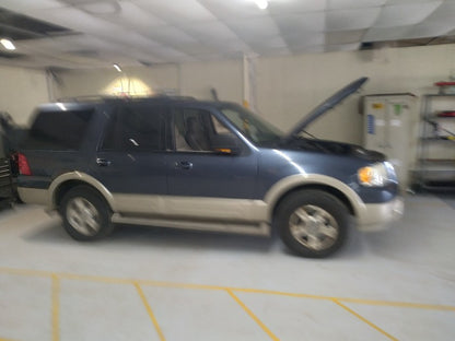 2L1Z7823942DAA 2003-2006 Ford Expedition Driver Rear RL Interior Door Trim Panel Used OEM 