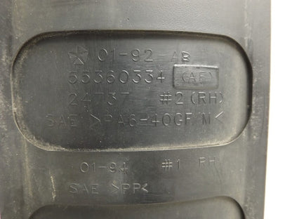 55360334AE 2002-2007 Jeep Liberty Passenger Rear Right Exterior Door Handle Used 55360334A