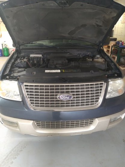 2L1Z7827406AAA 2003-2006 Ford Expedition Passenger Rear RR Interior Door Panel Used OEM 