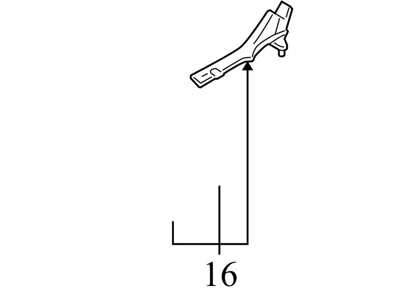 39806098 2010-2016 Volvo XC70 Passenger Rear RR Door Sill Trim Used OEM 39806098