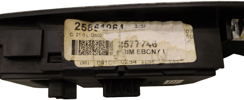 20807217 2005-2010 Pontiac G6 Driver FL Master Window Switch Used OEM 22626530