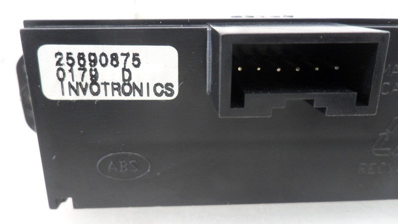 25690875 1997-2005 Buick Park Avenue HVAC Temperature Control Panel Used 25690875 OEM