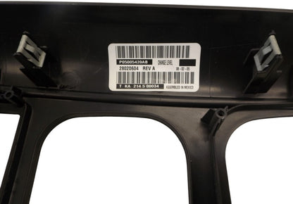 05005439AB 2001-2007 Chrysler Town &amp; Country Radio / Climate Control Bezel Used OEM 