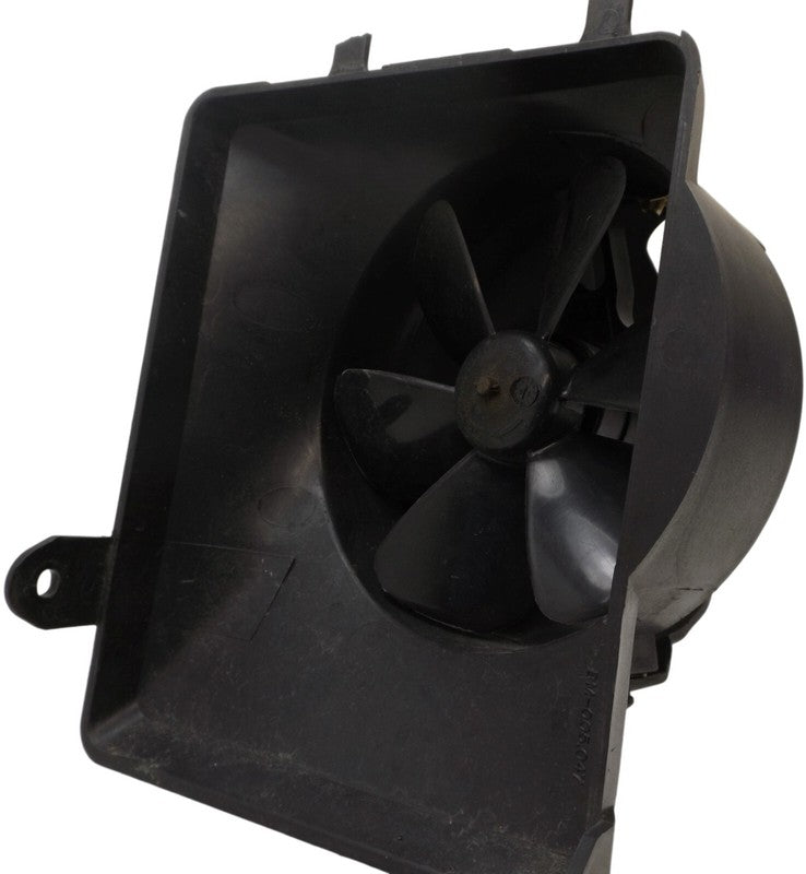 1998,1999,2000,2001,2002,2003,2004 1999-2004 BMW K1200GT Left Radiator Cooling Fan W/ Shroud (Damaged Tab)