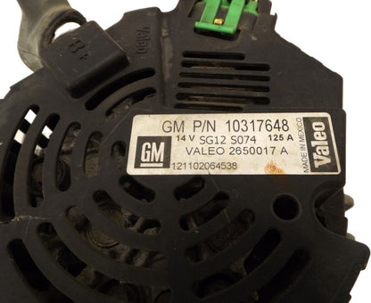 10317648 1998-2005 Oldsmobile Silhouette 3.4L Alternator Used OEM 10317648