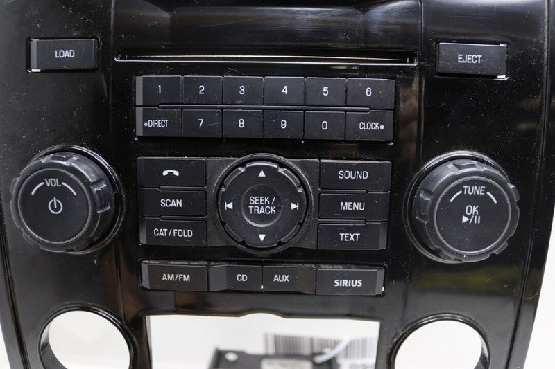 8L8Z7804302AA 2008-2012 Ford Escape Radio/Climate Control Bezel W/ Radio Used OEM 9L8T18A802BB