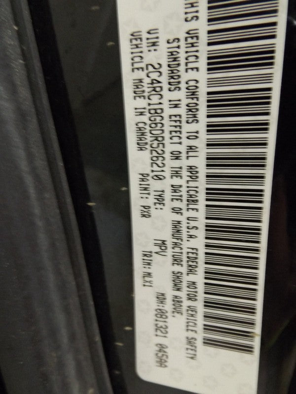 4894916AB 2011-2016 Chrysler Town &amp; Country Driver FL Door Shell Used 4894916AB OEM