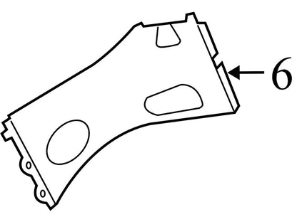 1C0867762E 1998-2001 Volkswagen Beetle FR Body C-Pillar Trim Panel Used 1C0867762E OEM