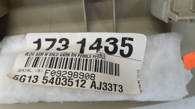 5G135403512AJ 2005-2007 Ford Five Hundred FR Body A-Pillar Trim Panel Used 5G135403512AJ OEM