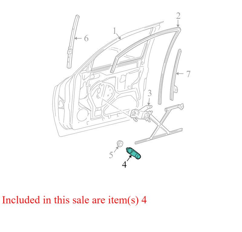 FW80PX9 1997-2000 Dodge Dakota Window Crank Handle Used OEM 4658567BUX