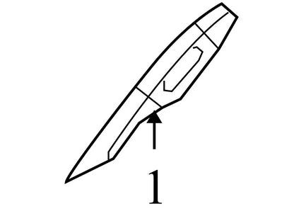 1DX48TRMAB 2009-2012 Dodge Ram Passenger FR Body A-Pillar Trim Panel Used 5LQ98BD1AD OEM