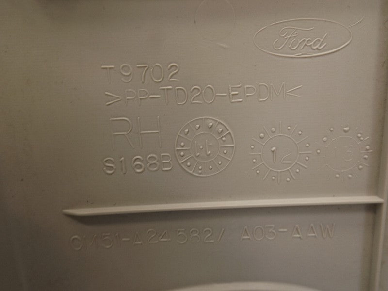 CM51A24582 2012-2018 Ford Focus FR Upper Door Pillar Post Trim Used CV6Z5424356BA OEM