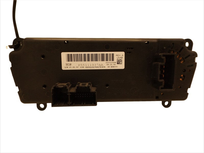 55111937AA 2008-2009 Dodge Avenger HVAC Temperature Control Panel Used OEM 55111937AB 