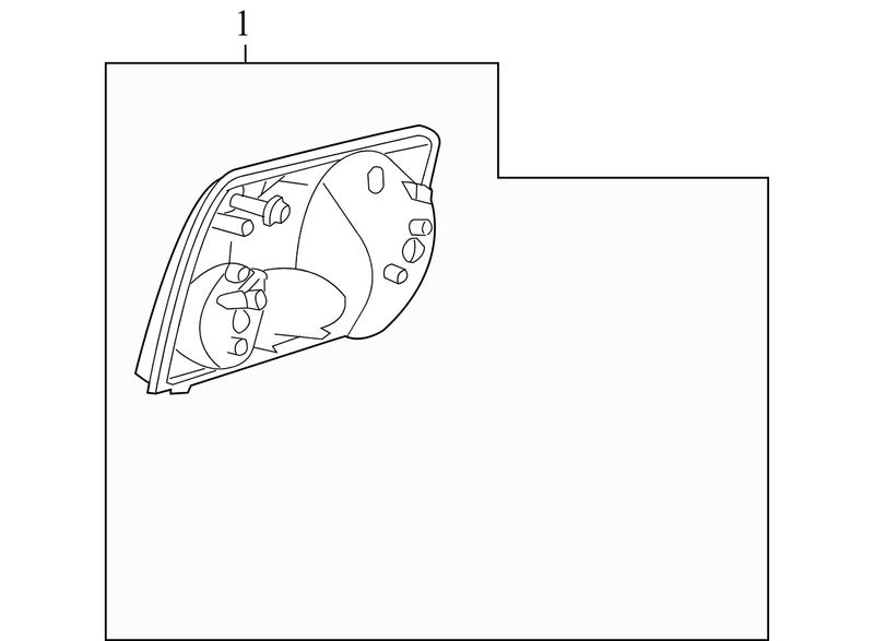 1L2X13005A 2002-2005 Ford Explorer Passenger FR Headlight Used 1L2Z13008AA OEM