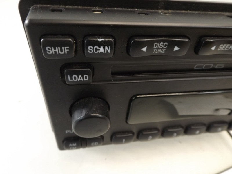 5L1Z18806CA 2003-2004 Ford Expedition Radio Control Unit 6 Disc Used 5L1Z18806CA OEM
