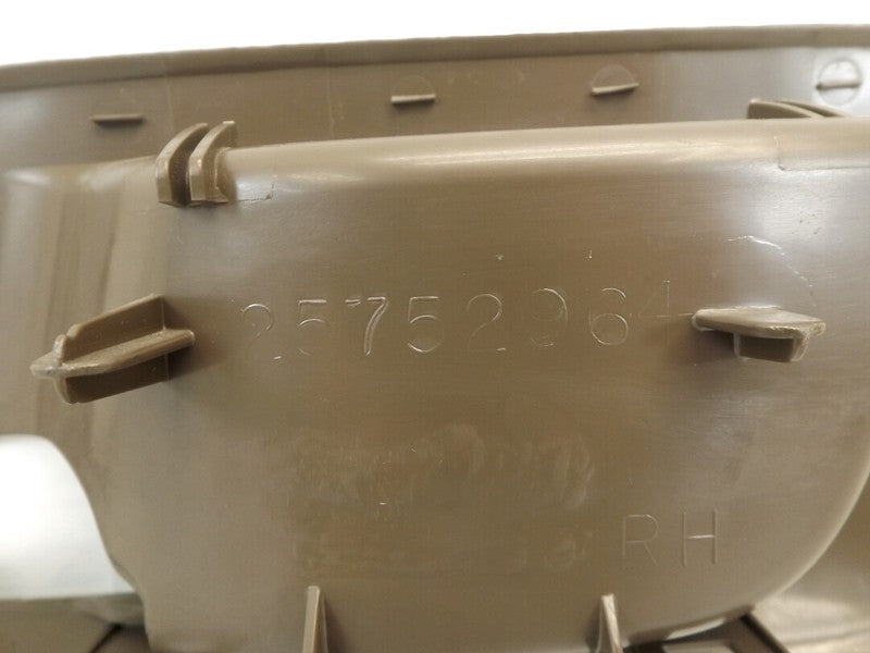 25752964 2004-2009 Cadillac SRX Passenger Rear RR Interior Door Handle Bezel Used OEM 