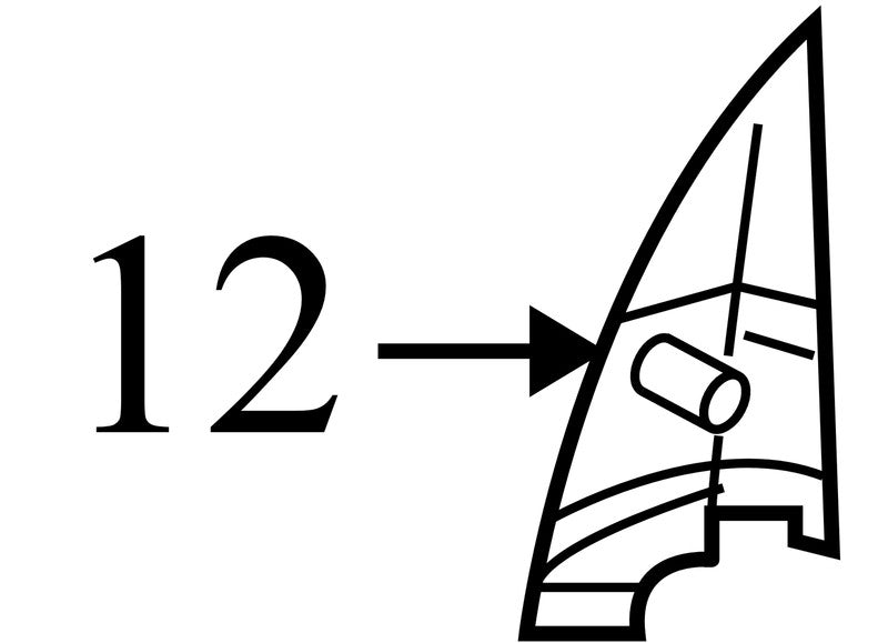 30781075 2010-2016 Volvo XC70 Tweeter Speaker Used OEM 30781067