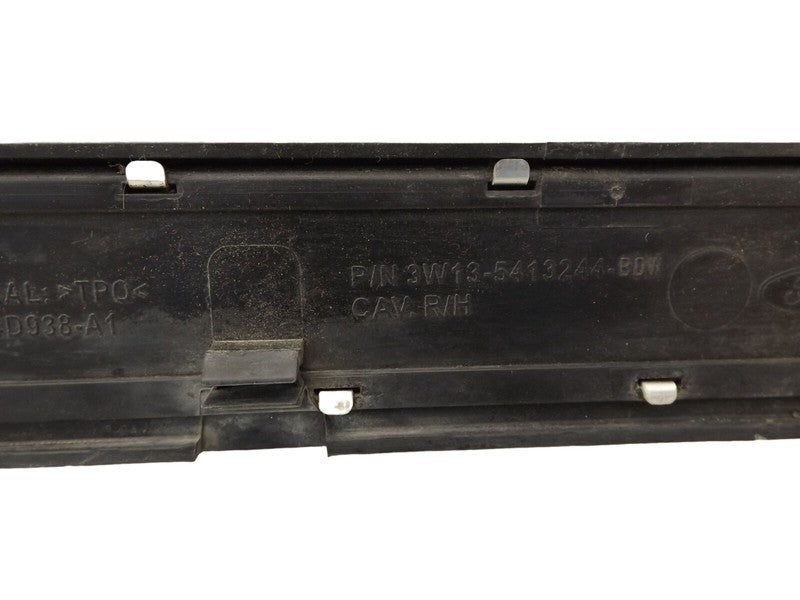3W135413244BDW 2003-2011 Lincoln Town Car Passenger RR Door Sill Plate Used 3W1Z5413228BAB OEM