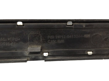 3W135413244BDW 2003-2011 Lincoln Town Car Passenger RR Door Sill Plate Used 3W1Z5413228BAB OEM