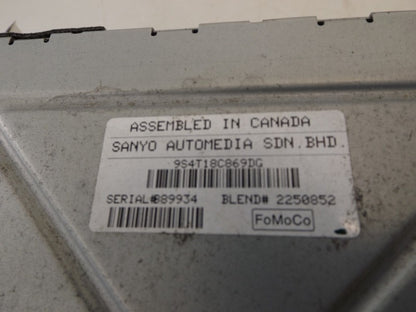9S4Z18C815B 2009-2011 Ford Focus Radio Control Unit Used 9S4Z18C869AG OEM