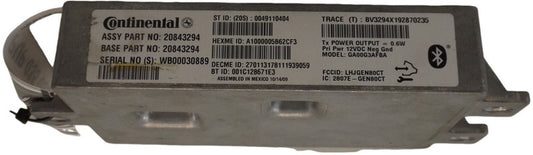 20843294 2010 Chevrolet Equinox Wireless Communication Module 20843294 