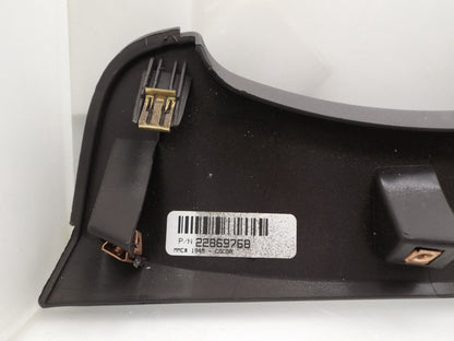 22869768 2012-2017 Buick Verano Instrument Panel Knee Bolster Used Brown 22869768 OEM