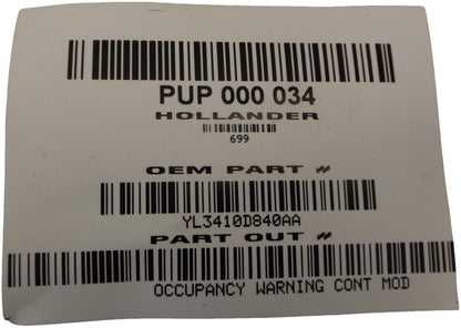 YL3410D840AA 1999-2003 Ford F-150 Seat Belt Occupancy Control Unit Module OEM YL3410D840AA
