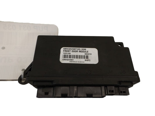 10365428 2004-2009 Cadillac SRX Passenger FR Door Lock Control Module Used OEM 15251258