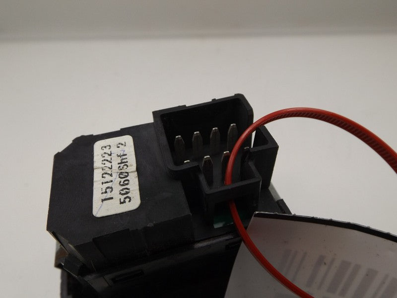25943472 25943472 2005-2009 Chevrolet Trailblazer Rear Right Door Window Switch