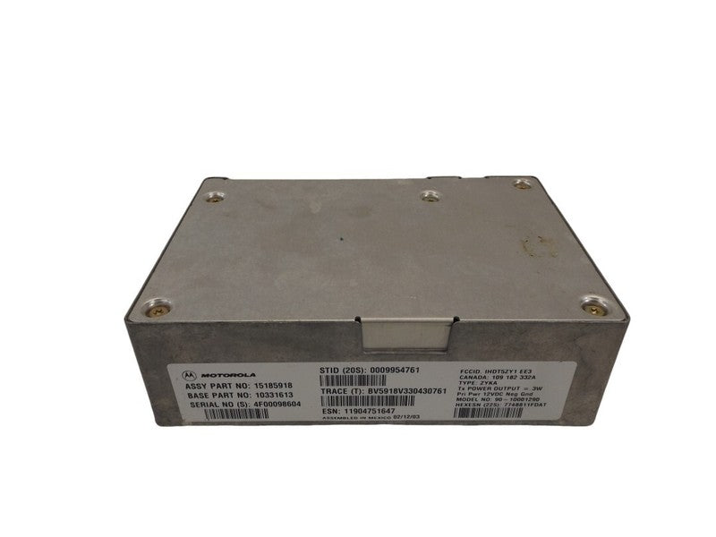 15185918 1998-2005 Oldsmobile Bravada Onstar Communication Control Module Used OEM