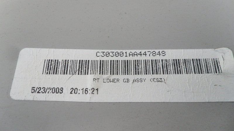C303001AA447848 2008-2010 Dodge Grand Caravan Lower Glove Box Assembly Used 1JF231KSAA
