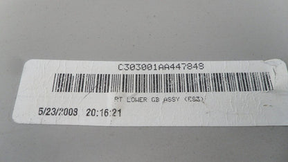 C303001AA447848 2008-2010 Dodge Grand Caravan Lower Glove Box Assembly Used 1JF231KSAA