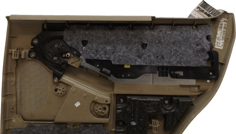 6L9Z7827406AAA 2006-2010 Mercury Mountaineer Driver Rear RL Interior Door Panel Used OEM