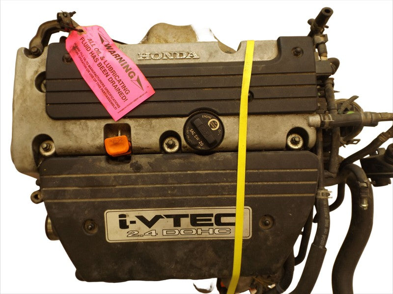 W75180160F 2002-2008 Honda Accord 2.4L Engine Assembly 158k Miles Used OEM W75180160F