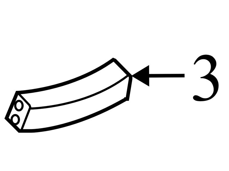 68030872AA 2008-2010 Chrysler Town &amp; Country Passenger FR Interior Door Pull Handle