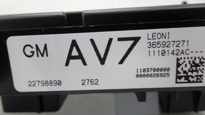 22798890 2013-2014 Buick Verano Fuse Box Used 22798890 OEM