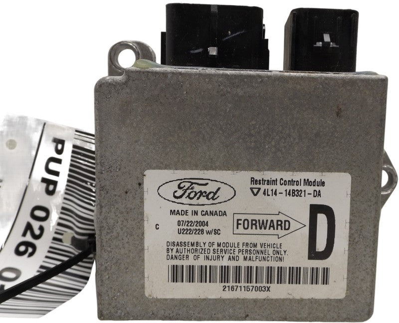 4L1414B321DA 2003-2006 Ford Expedition Restraints Control Module Used OEM 4L1414B321DA