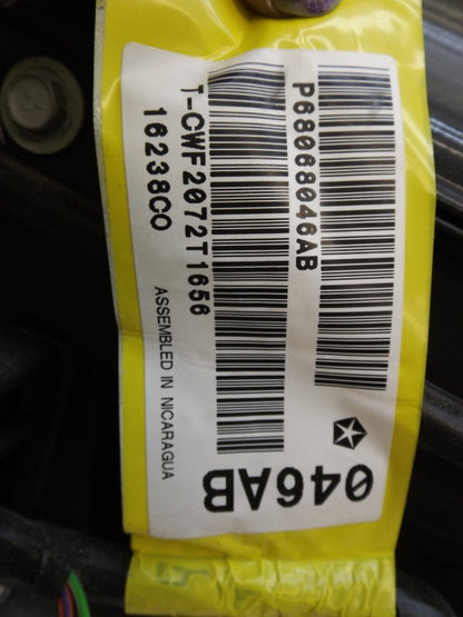 4894917AK 2011-2016 Chrysler Town &amp; Country Passenger FR Door Shell Used 4894917AK OEM