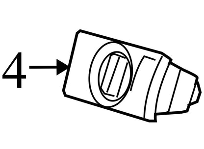 7L3Z11654DD 2004-2008 Ford F-150 Headlight Switch Used 7L3Z11654DD OEM