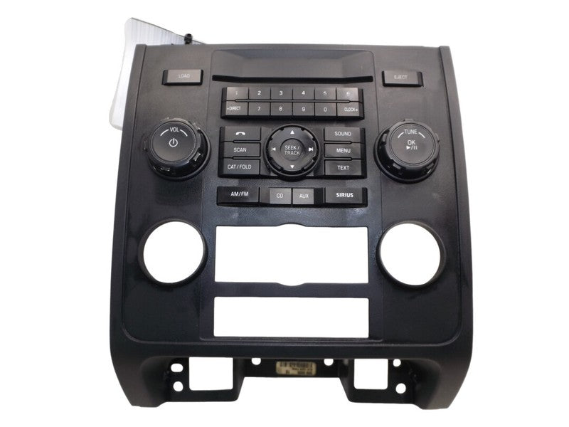 8L8Z18842AB 2008-2012 Ford Escape Radio Bezel W/ Radio Used OEM 9L8T18A802BB