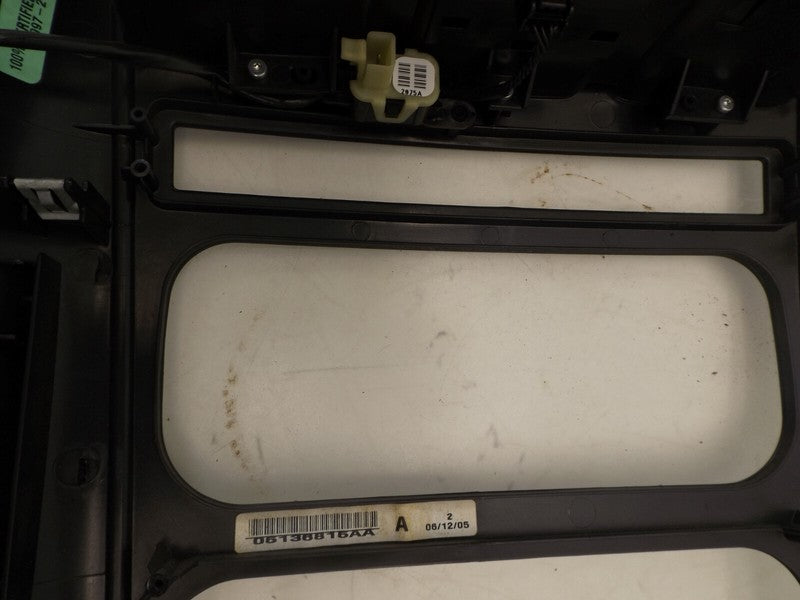 05005439AB 2001-2007 Chrysler Town &amp; Country Radio / Climate Control Bezel Used OEM 