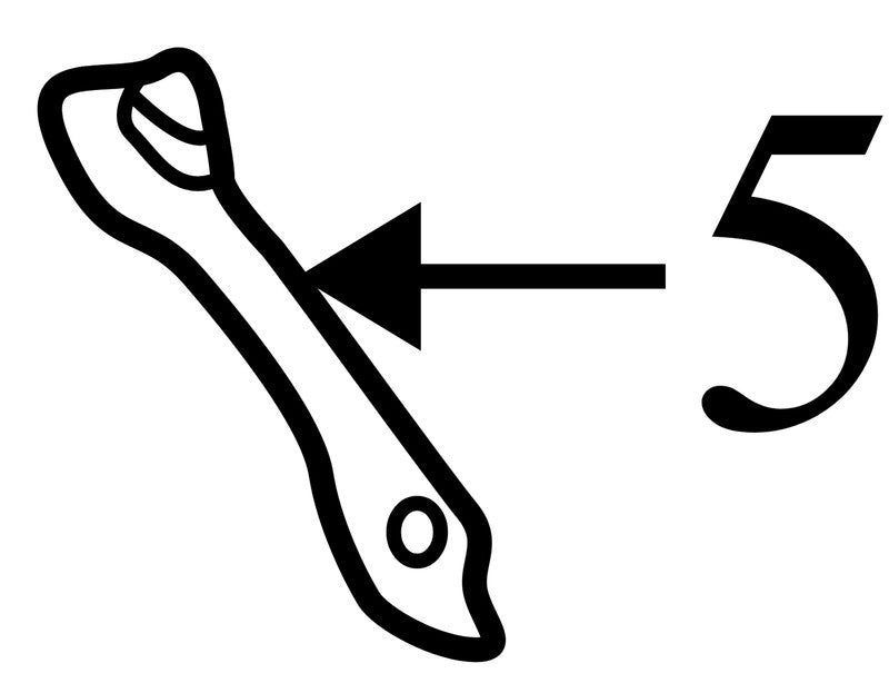 5L847831407AA3 2005-2006 Mazda Tribute Driver FL Interior Grab Bar Used 5L847831407AA3 OEM