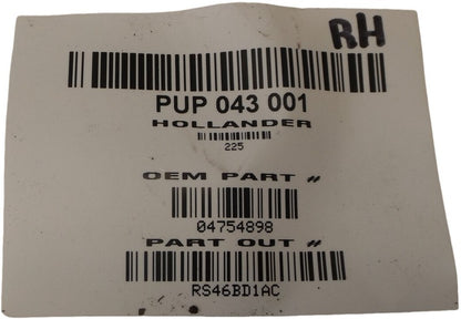 RS46BD1AC 2001-2007 Chrysler Town &amp; Country Passenger RH Door Sill Trim Used OEM