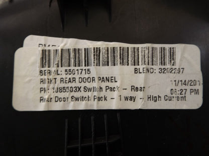 1085503X 2012-2018 Ford Focus Passenger RR Door Window Switch Bezel Used CV6Z14527AA OEM
